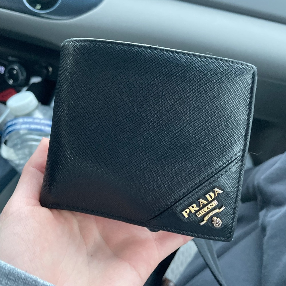Prada Men’s Saffiano Leather Wallet
